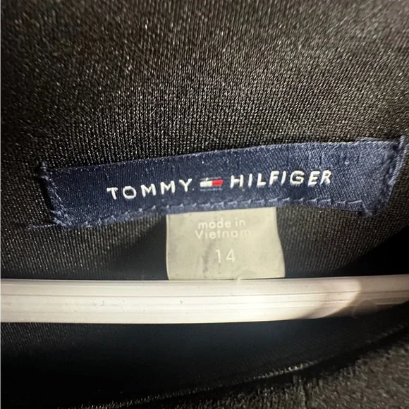 Tommy Hilfiger Black Mini Sheath Dress Short Sleeve - Picture 4 of 11